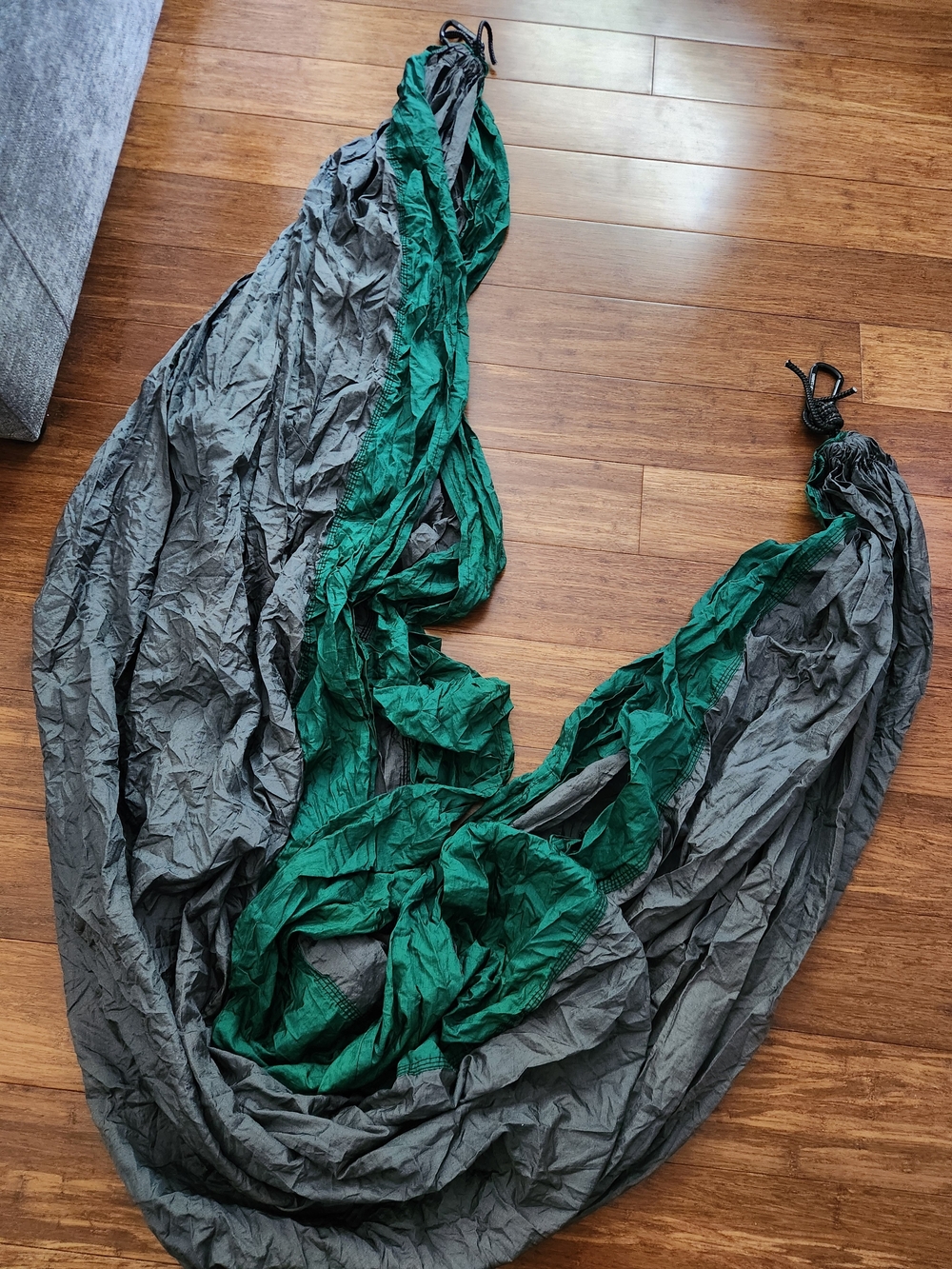 Avalanche Hammock Lightweight Nylon Green Portable Travel For Camping, Hiking